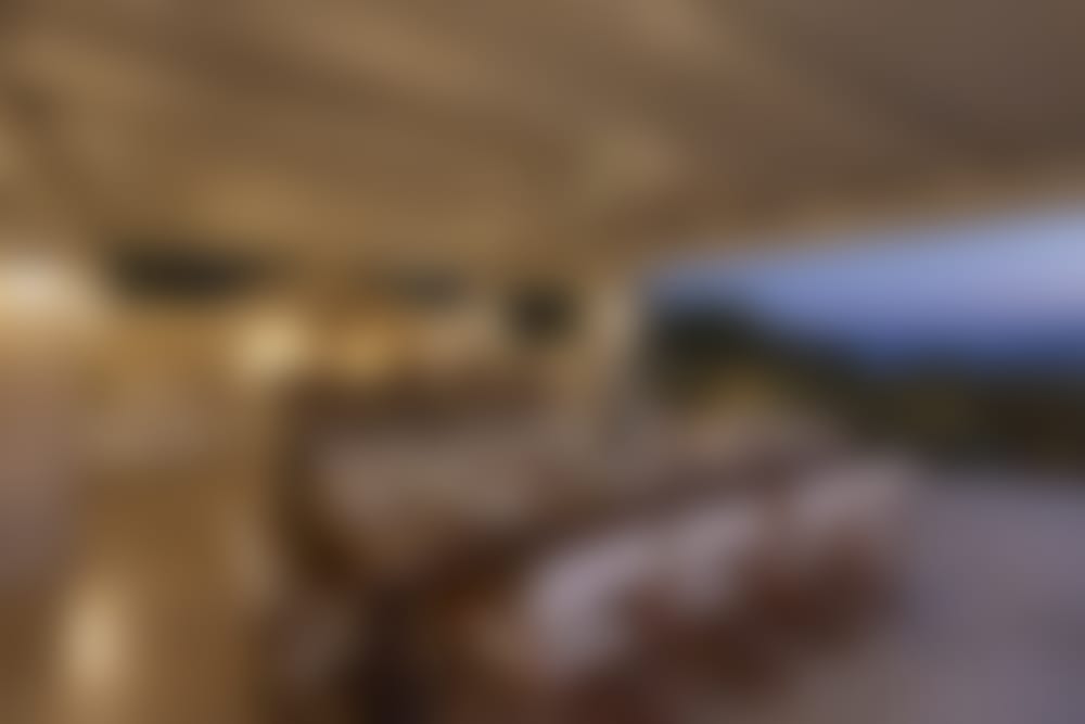 Almost time for dinner at the main al fresco dining area, which is served by a bar and a barbecue.